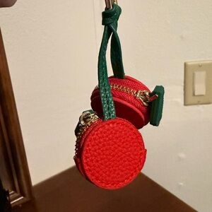 Cute Cherry Bag Charm, Coin Pirse